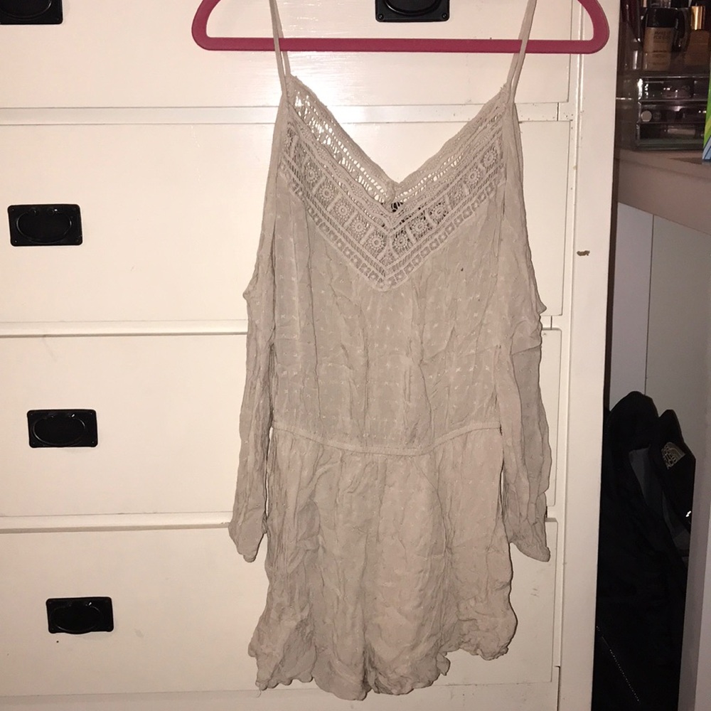 Ecote (Urban Outfitters) cream romper